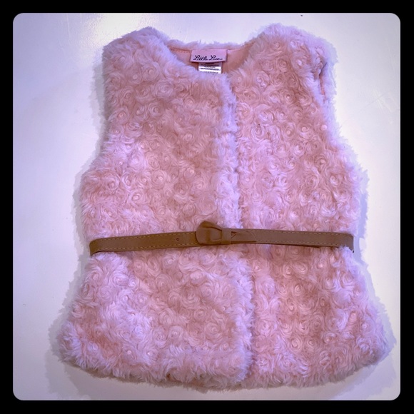 Little Lass Other - VGUC 2T/3T BLUSH PINK VEST